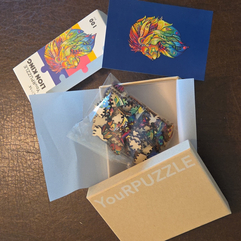 RARE - YouRPUZZLE Lion King Puzzle (100 pc)